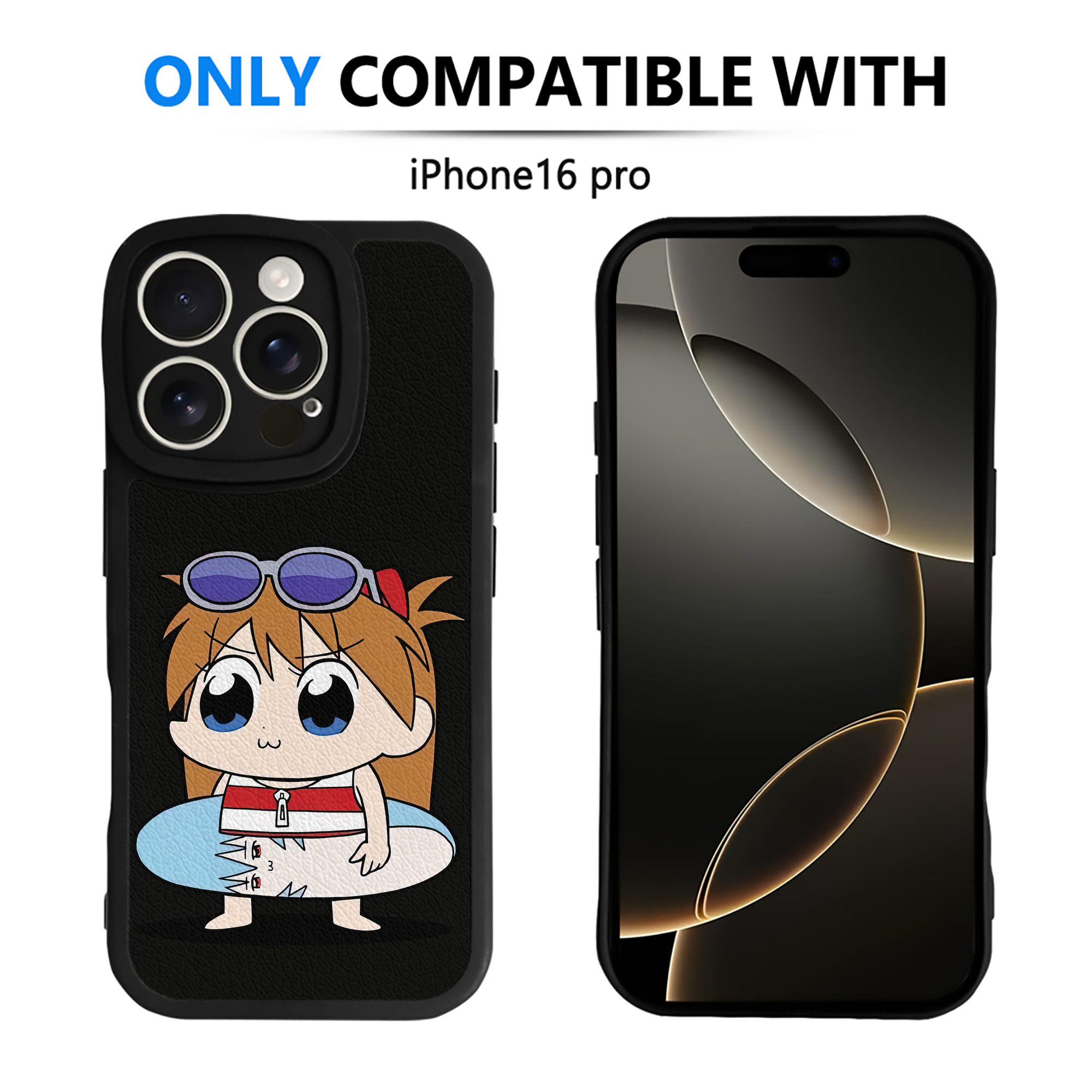 （画像用） EVA 新世紀エヴァンゲリオン 【iPhone 16シリーズ対応】シリコンスマホケース（レザー調） 材質：シリコン